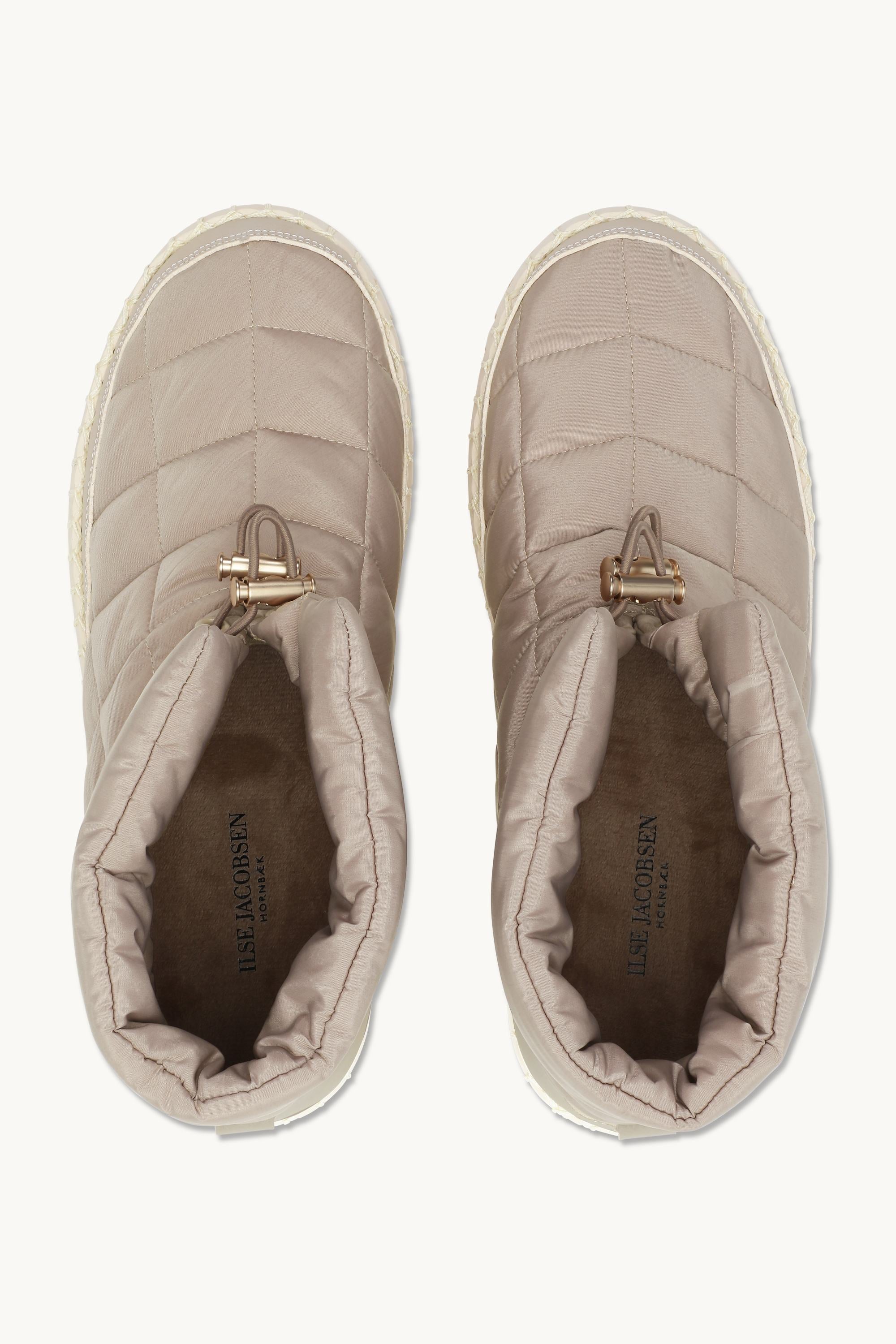 Tulip Padded Winter Boot - Wheat Pearled Ivory