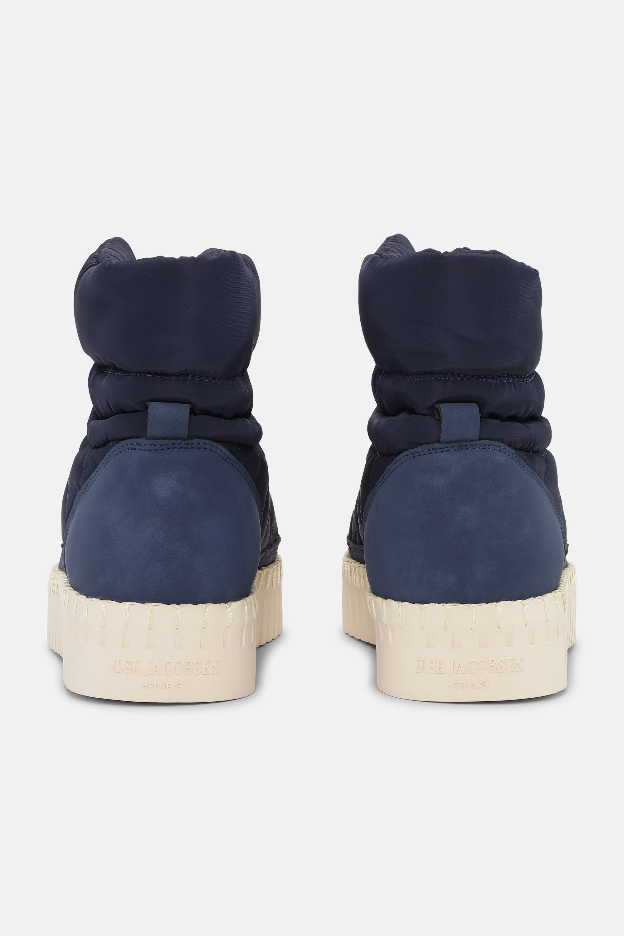 Tulip Padded Winter Boot - Dark Indigo Pearled Ivory