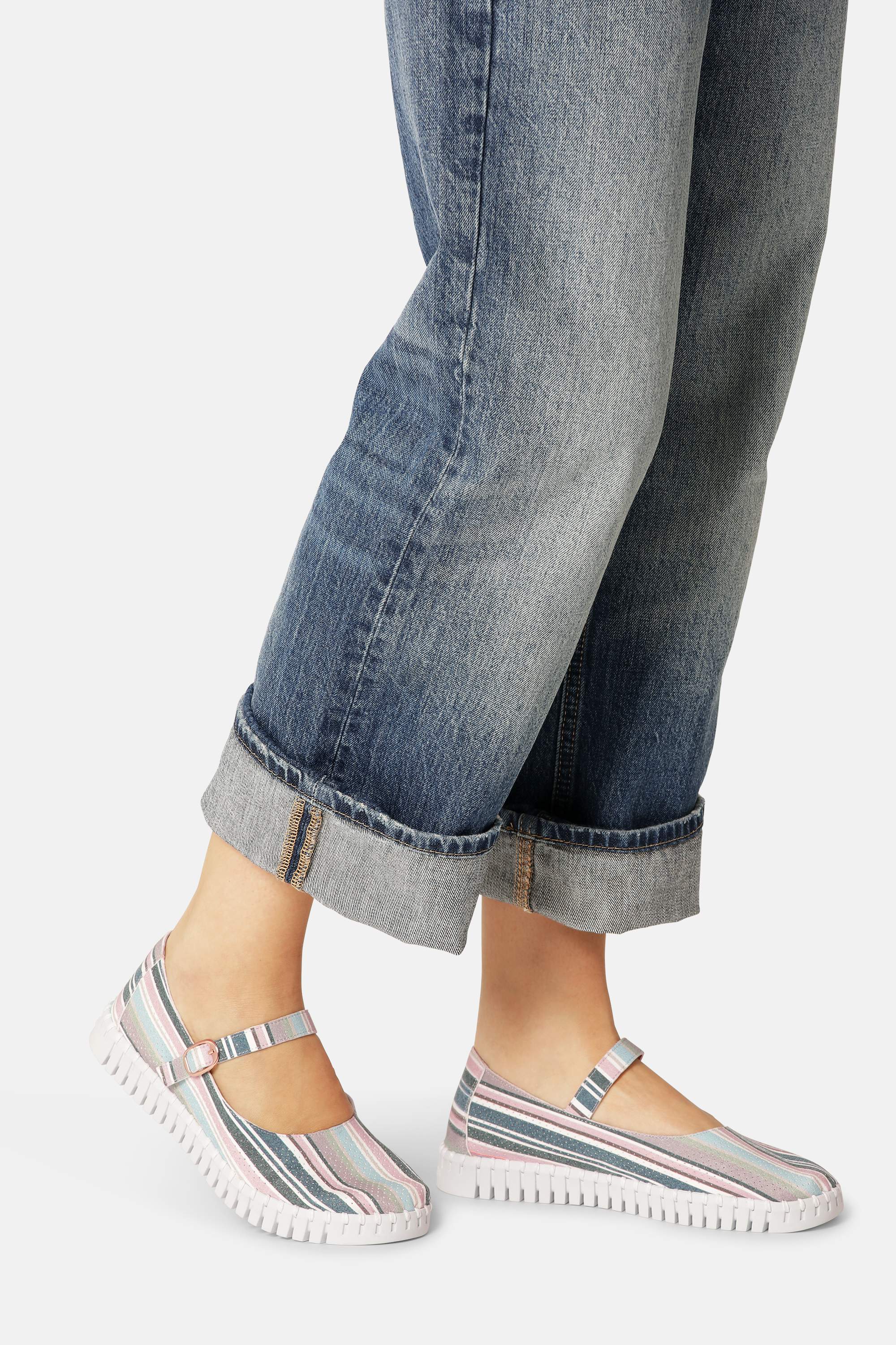 Bailarina a Rayas - Lotus White