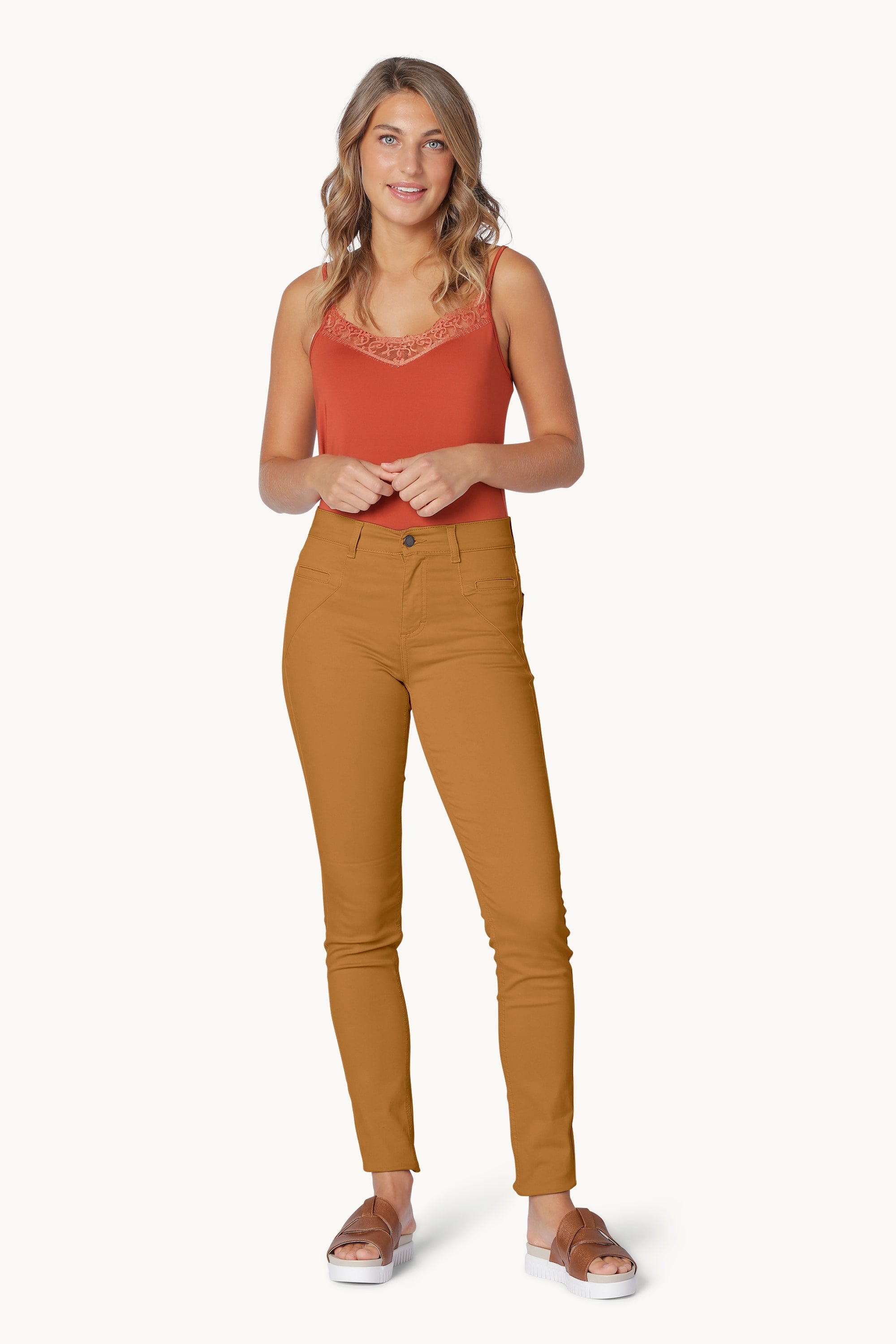 Trousers - Burnt Ochre