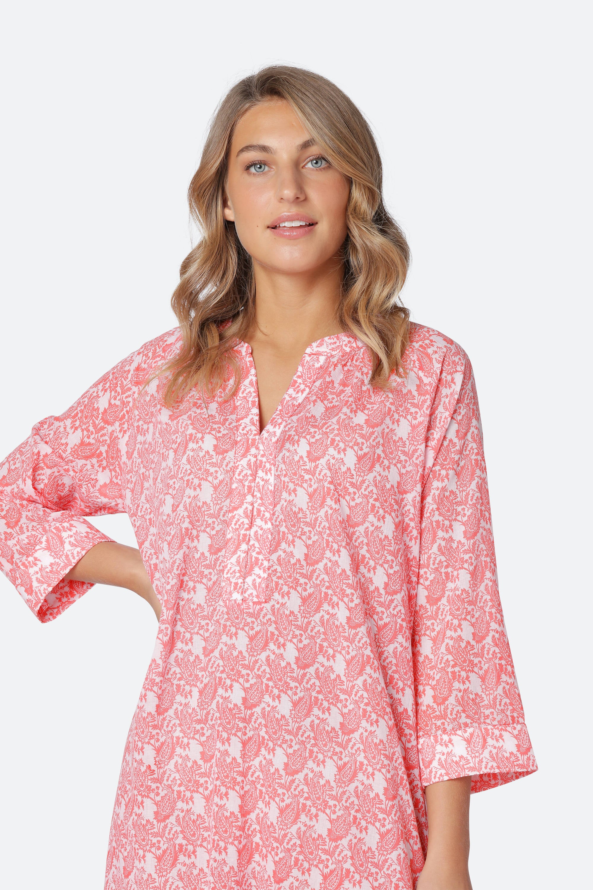 Dress - Coral Rose