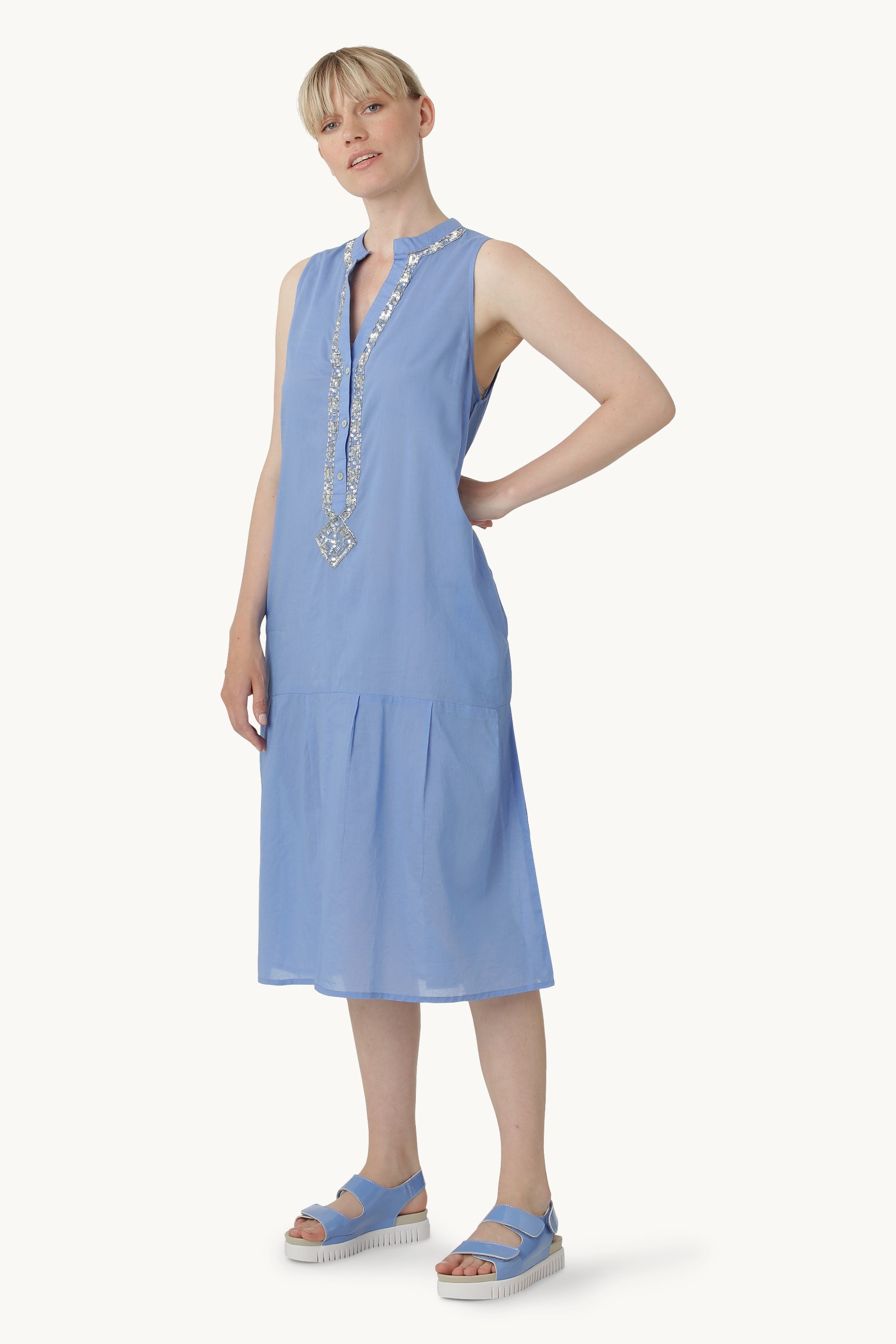 Midi Dress - Light Regatta