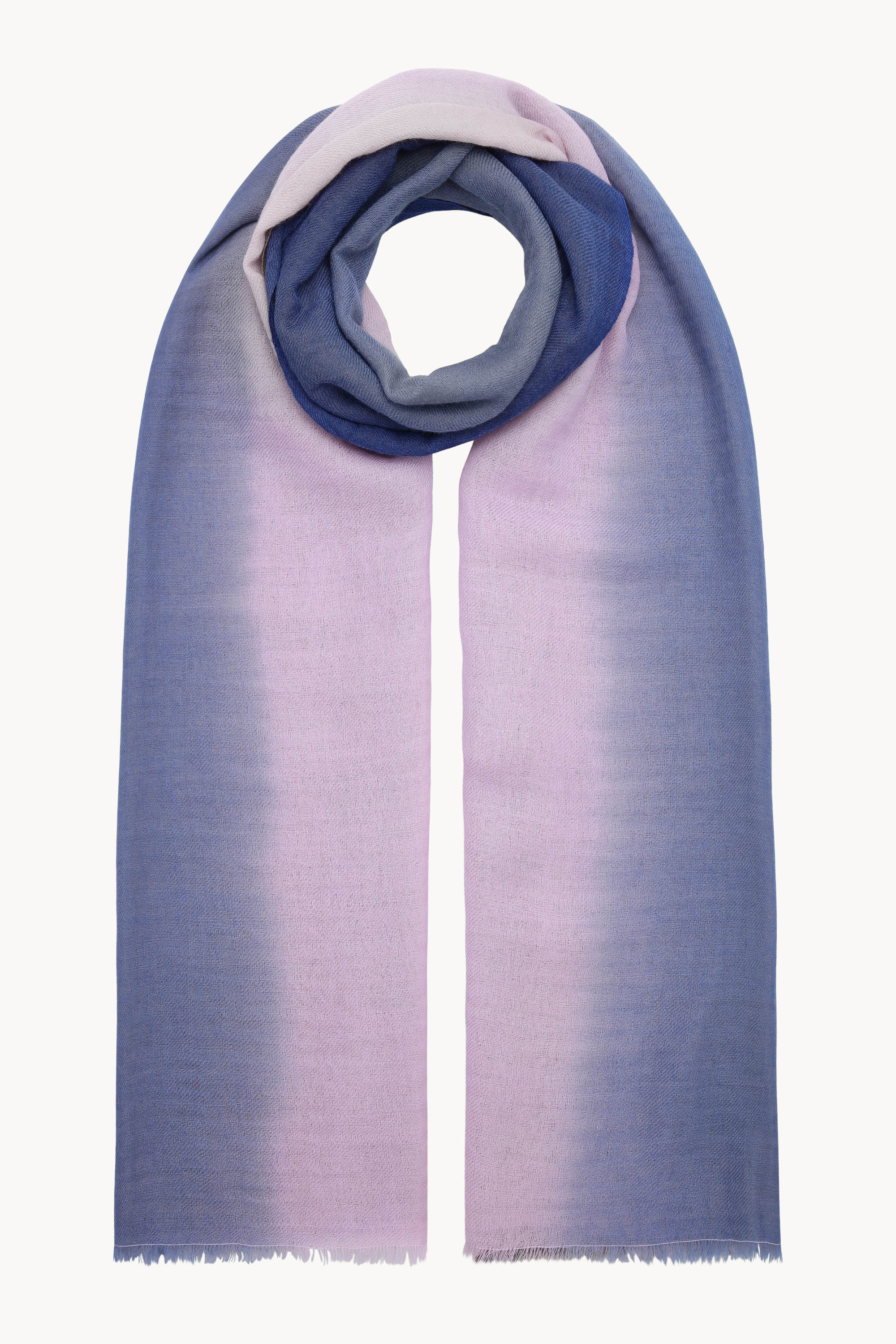 Dip Dye Scarf - Mauve Dip Dye